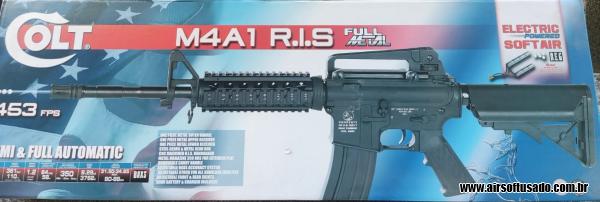 Airsoft colt m4a1 ris full met