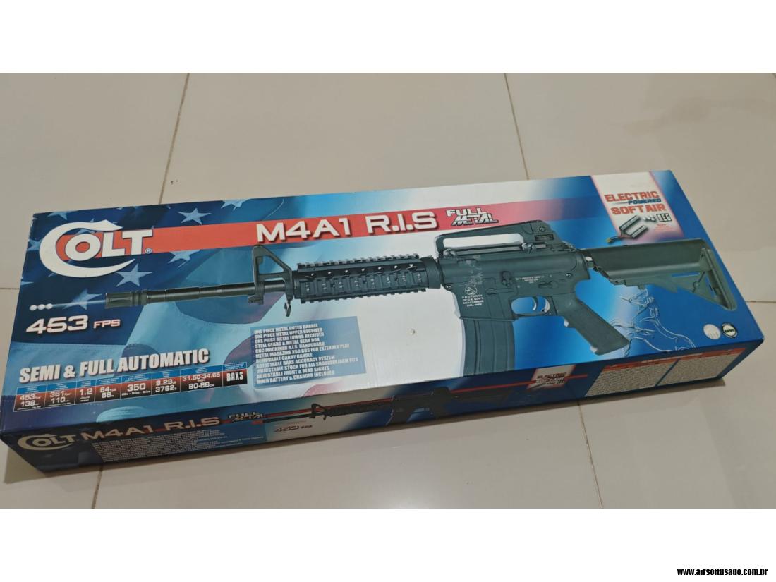 Airsoft colt m4a1 ris full met