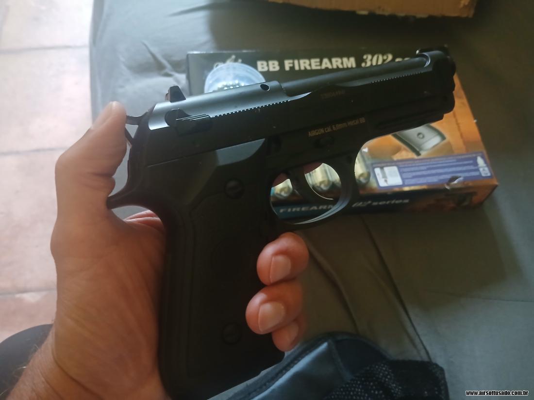 Pistola de pressao M9 co2 6mm