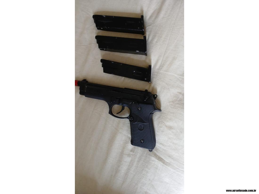 Pistola M9 WE Com 2 carregador