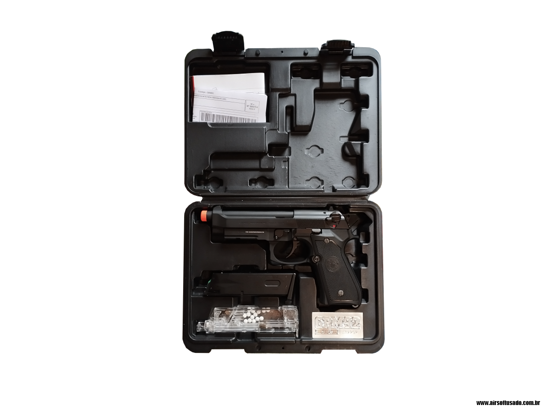 Pistola Airsoft Gpm92 G&g Gbb 