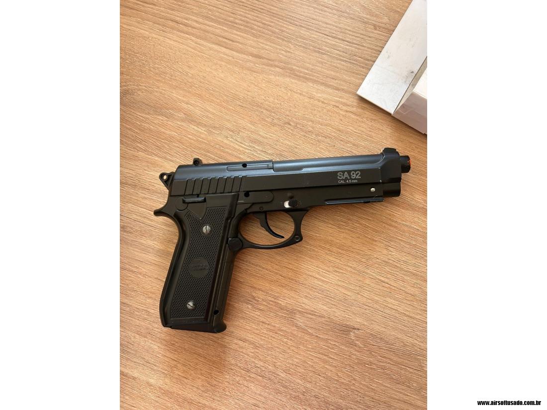 Pistola Airgun Co2 Sa P92 Gnbb