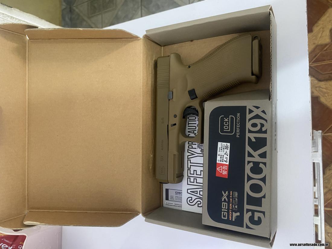 Airsoft Glock 19x Umarex GBB