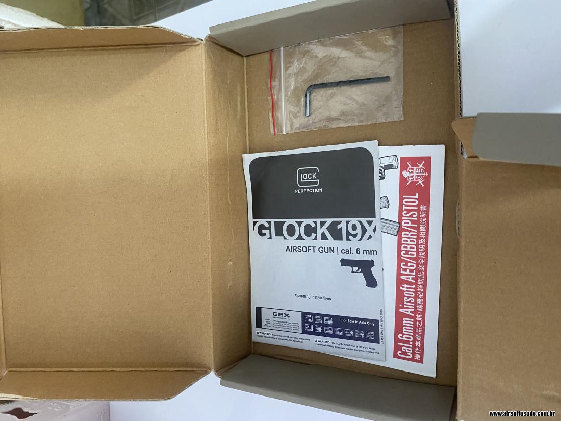 Airsoft Glock 19x Umarex GBB
