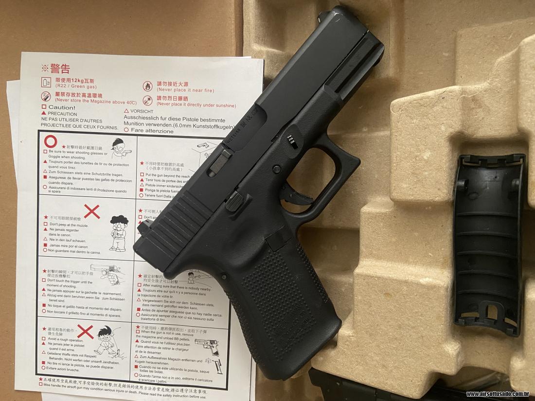 GLOCK 19 gen 5 we tech GBB