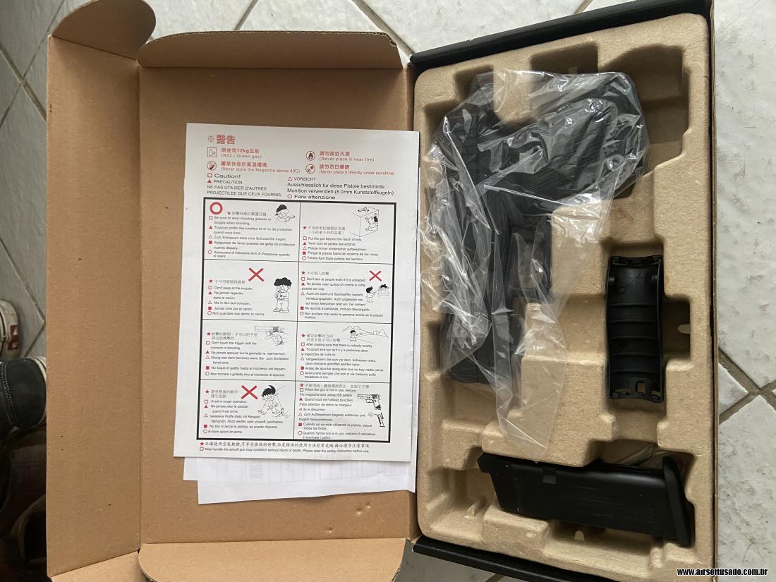 GLOCK 19 gen 5 we tech GBB