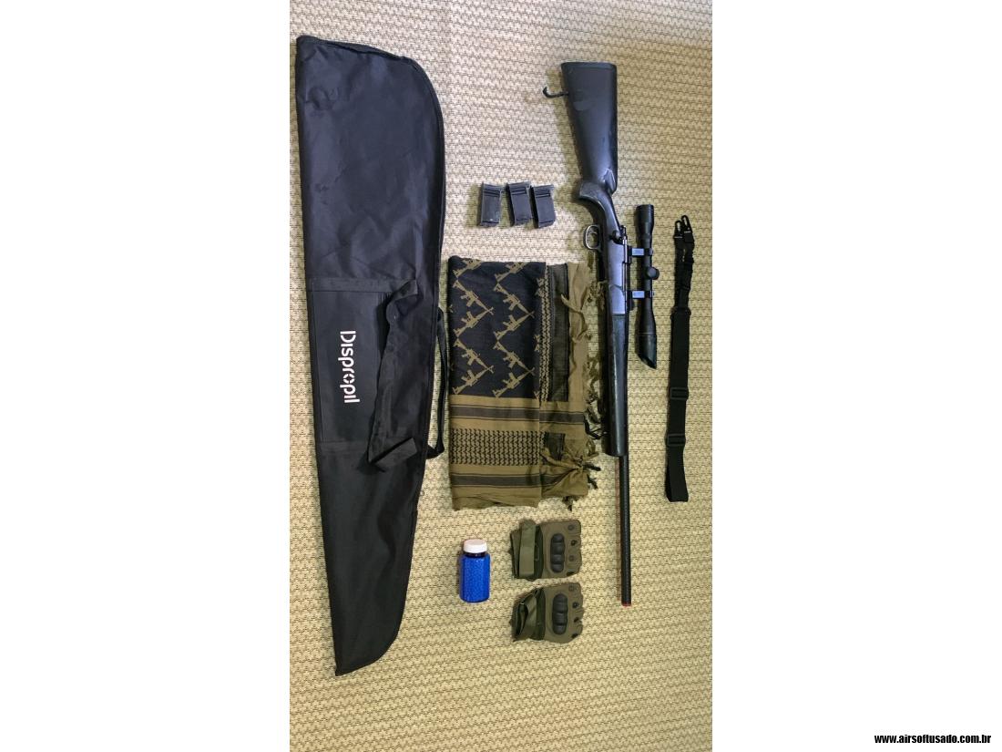 Kjw M700 Airsoft Sniper - Gree