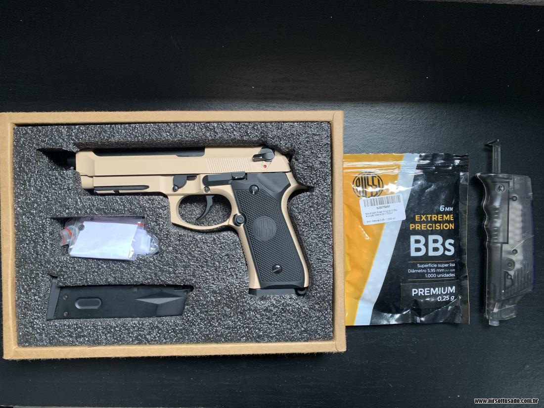 Pistola gbb M92 Dual Tone
