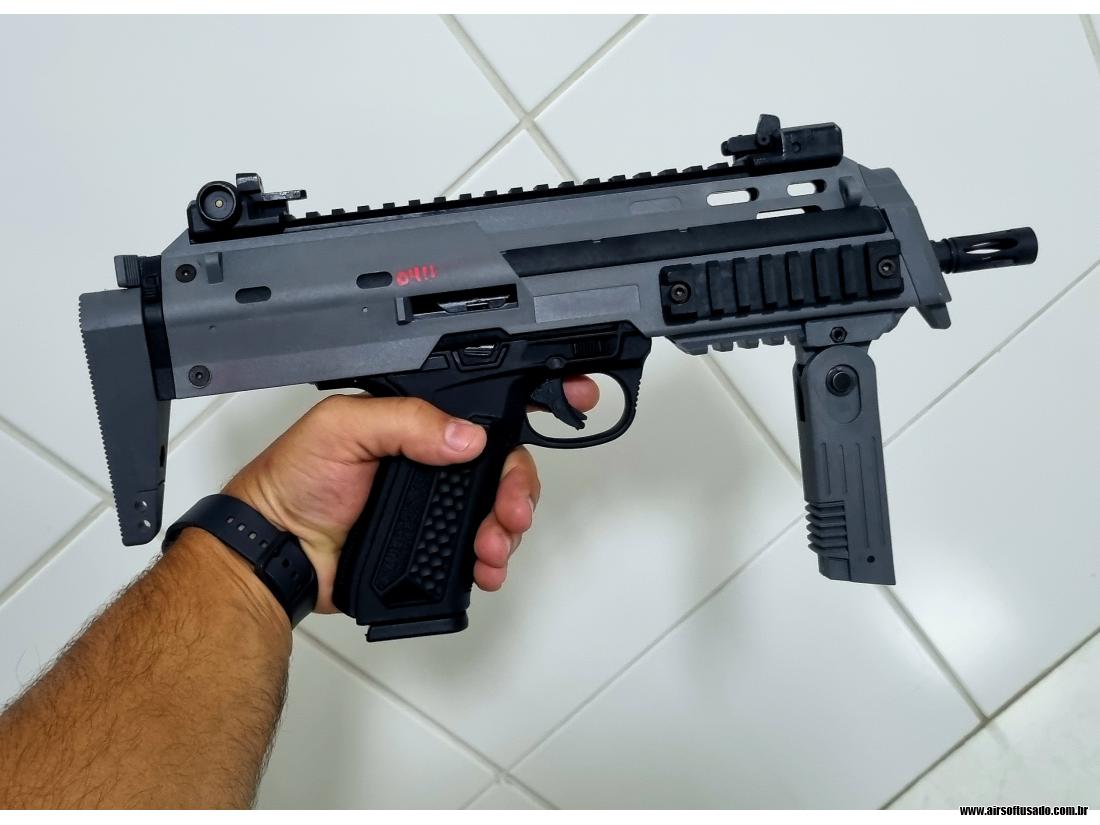 Airsoft gbb Aap-01 com kit mp7