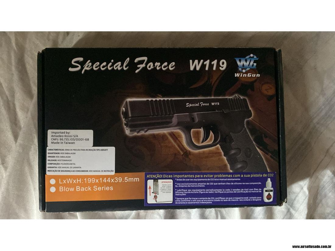Pistola WG CO2 W119 6MM