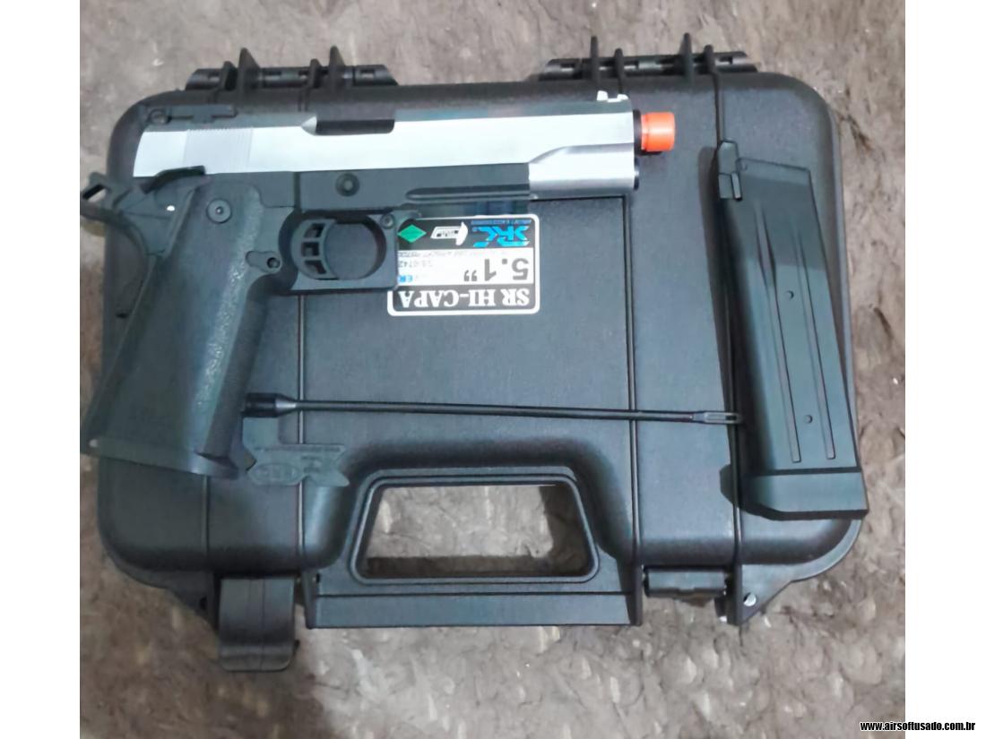 Pistola gbb src hi capa 