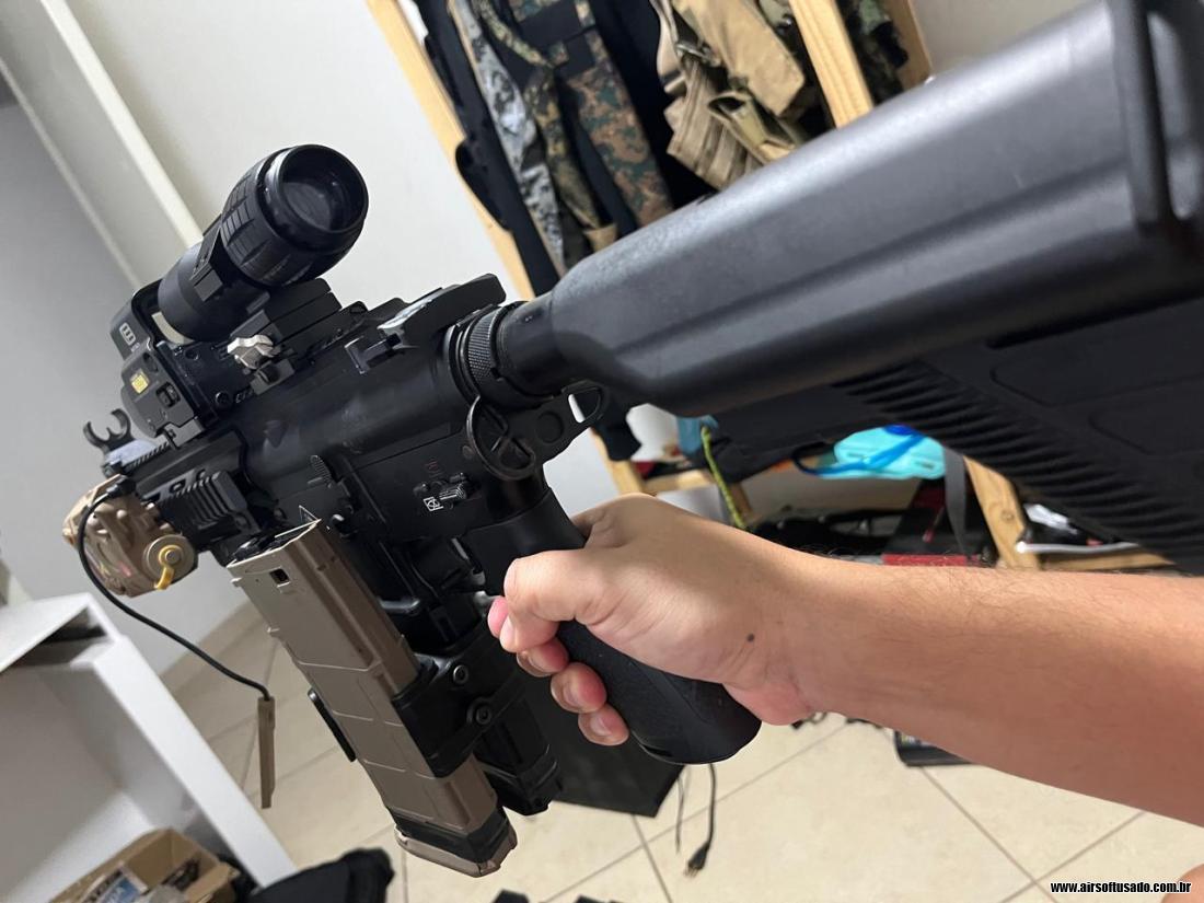 Rifle AEG HK416 SA-H21 Black E