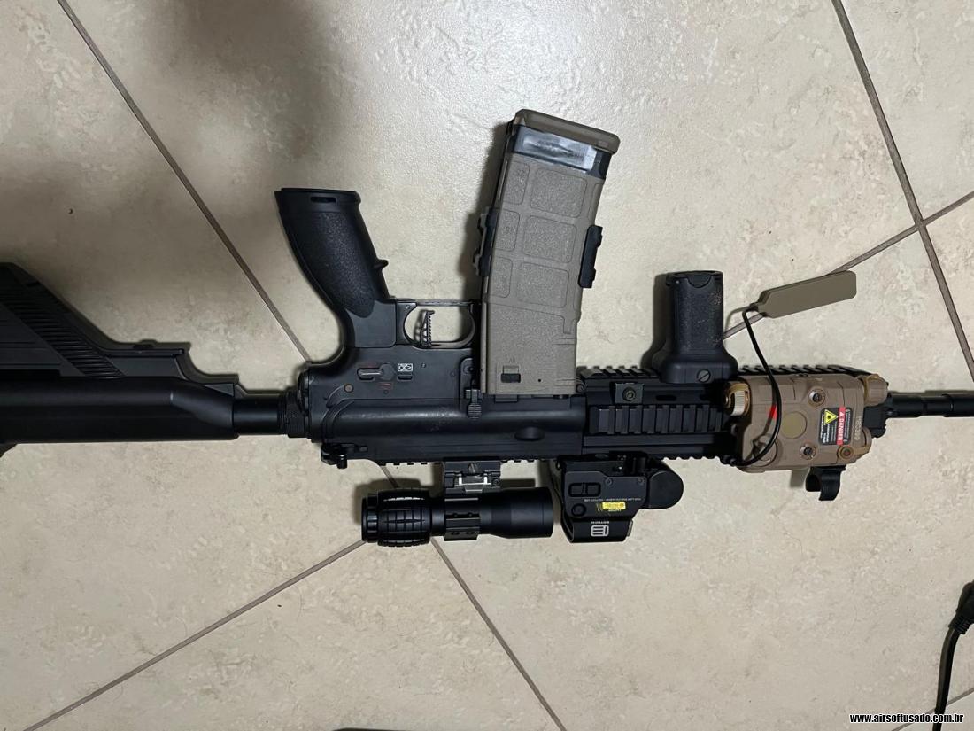 Rifle AEG HK416 SA-H21 Black E