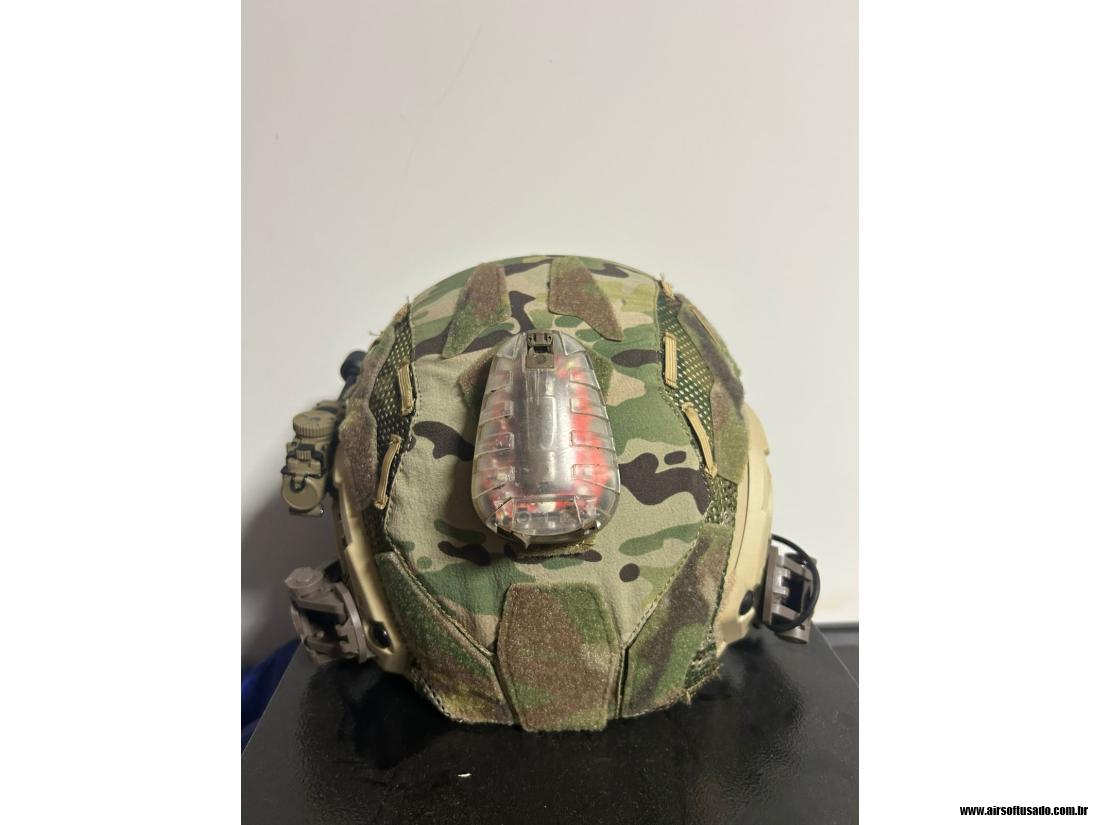 Kit Capacete Aramida 