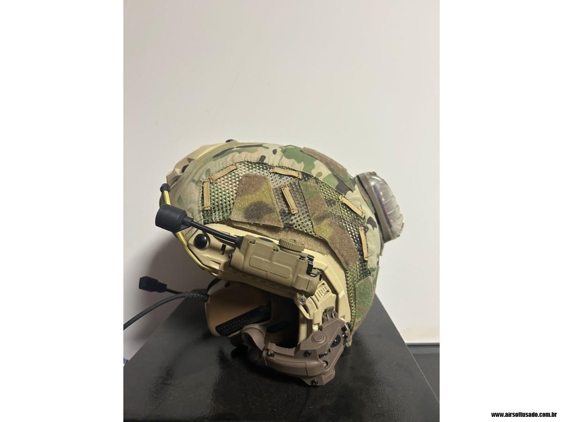 Kit Capacete Aramida 