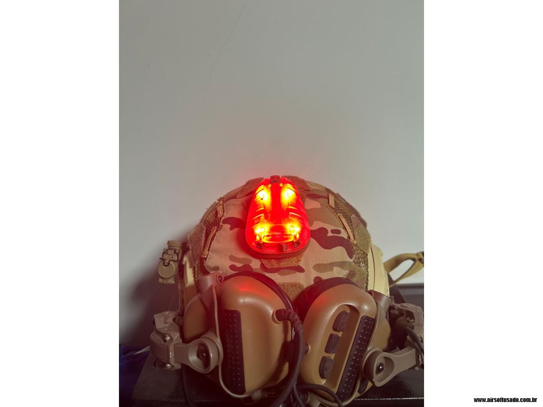 Kit Capacete Aramida 