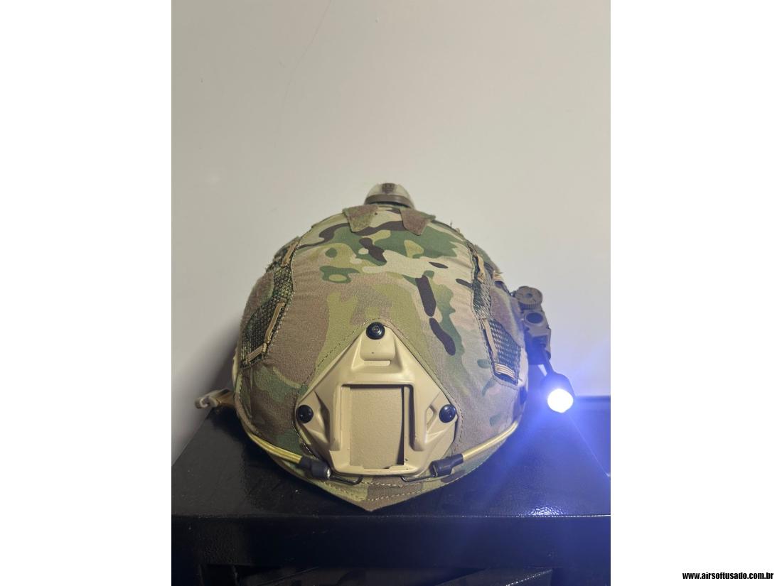 Kit Capacete Aramida 