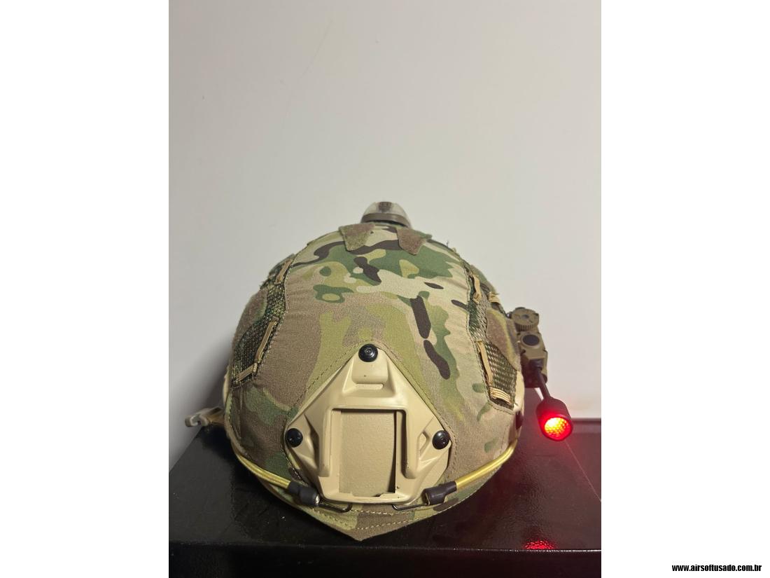 Kit Capacete Aramida 