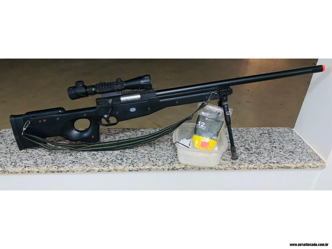 Sniper Airsoft Mauser L96 + Lu
