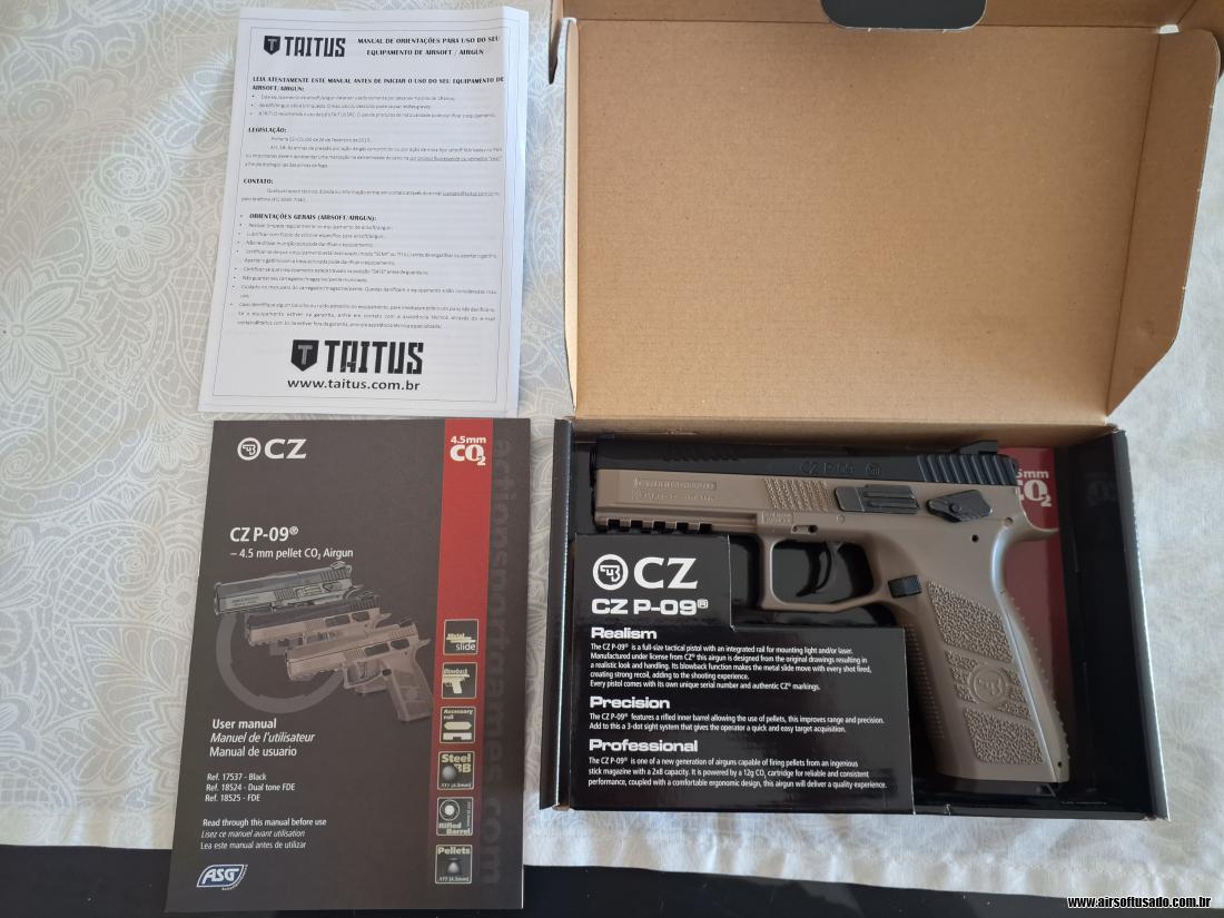 ASG CZ P-09 DT BLOWBACK