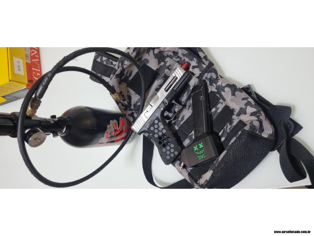 Pistola gbb kit hpa completo 