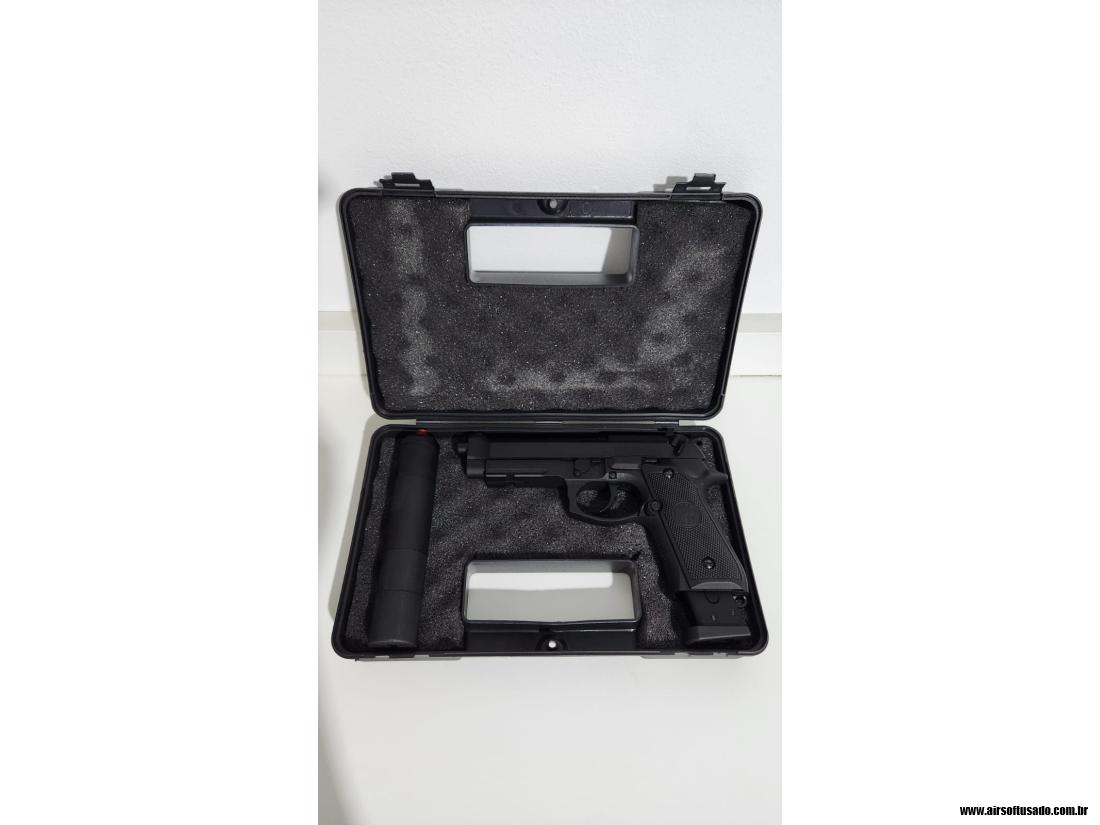 ROSSI M92 GBB 6MM + SUPRESSOR 