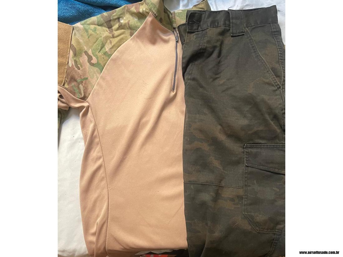 Blusa e Calça Multicam M