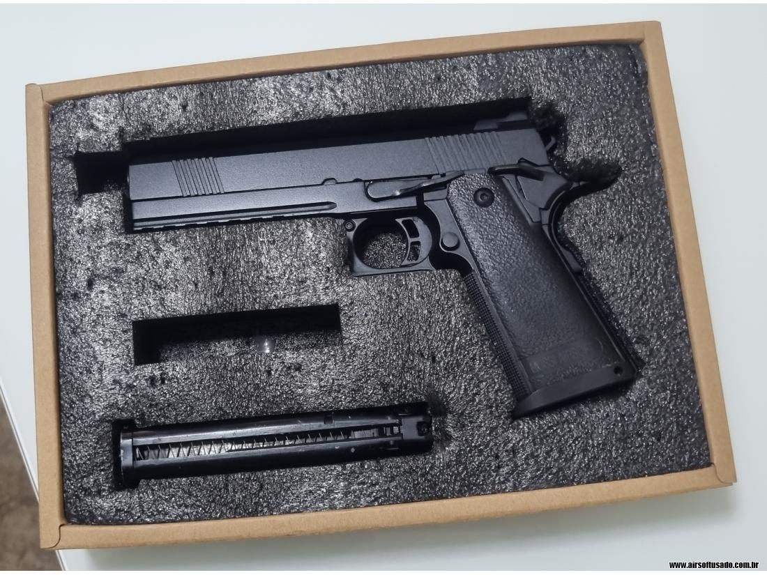Pistola gbb hi-capa Black devi