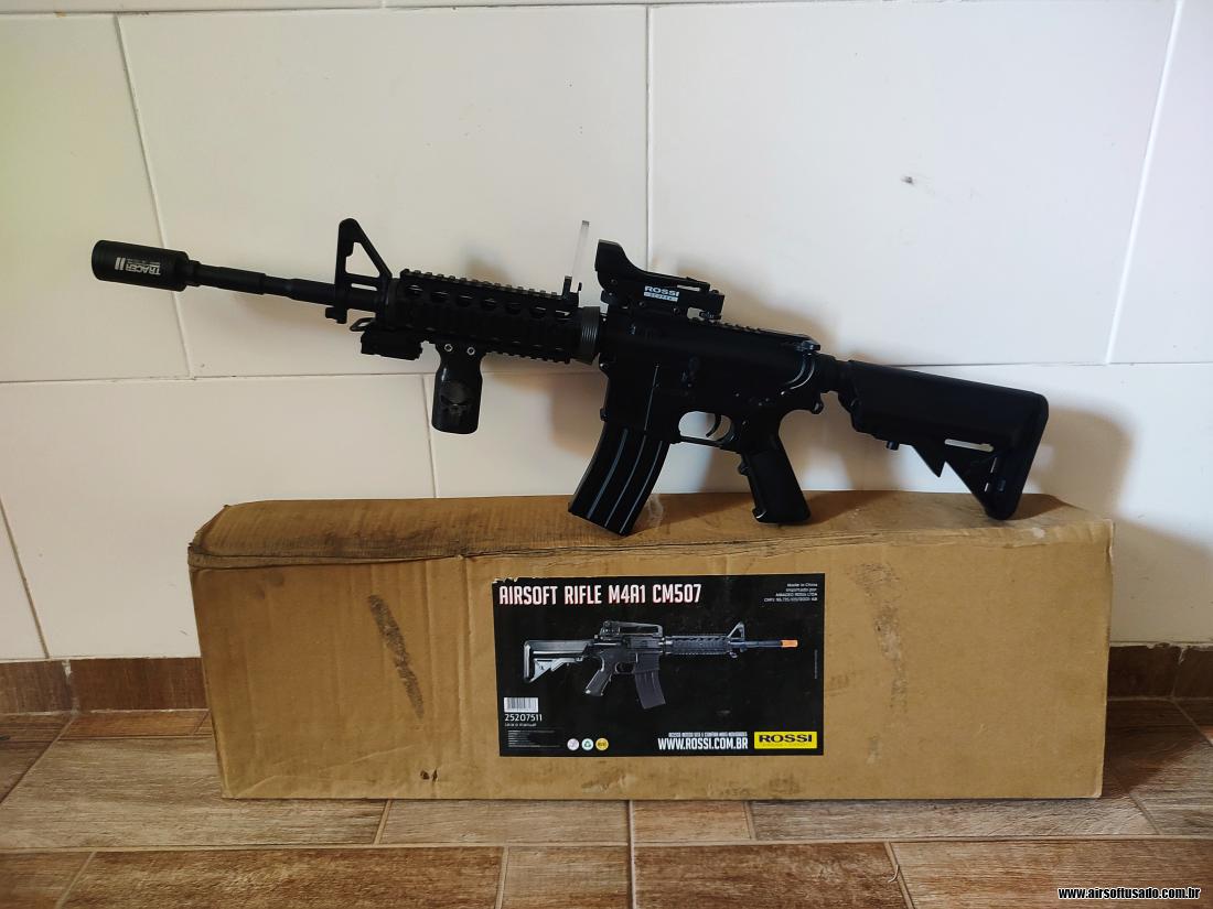 Cyma Rossi M4A1 toda Equipada