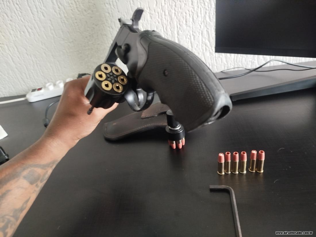 Revólver KWC Colt Python 6mm A