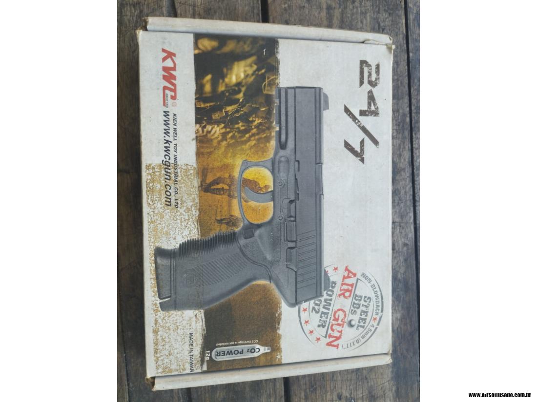 Pistola Airgun KWC 24/7 CO₂ 4.