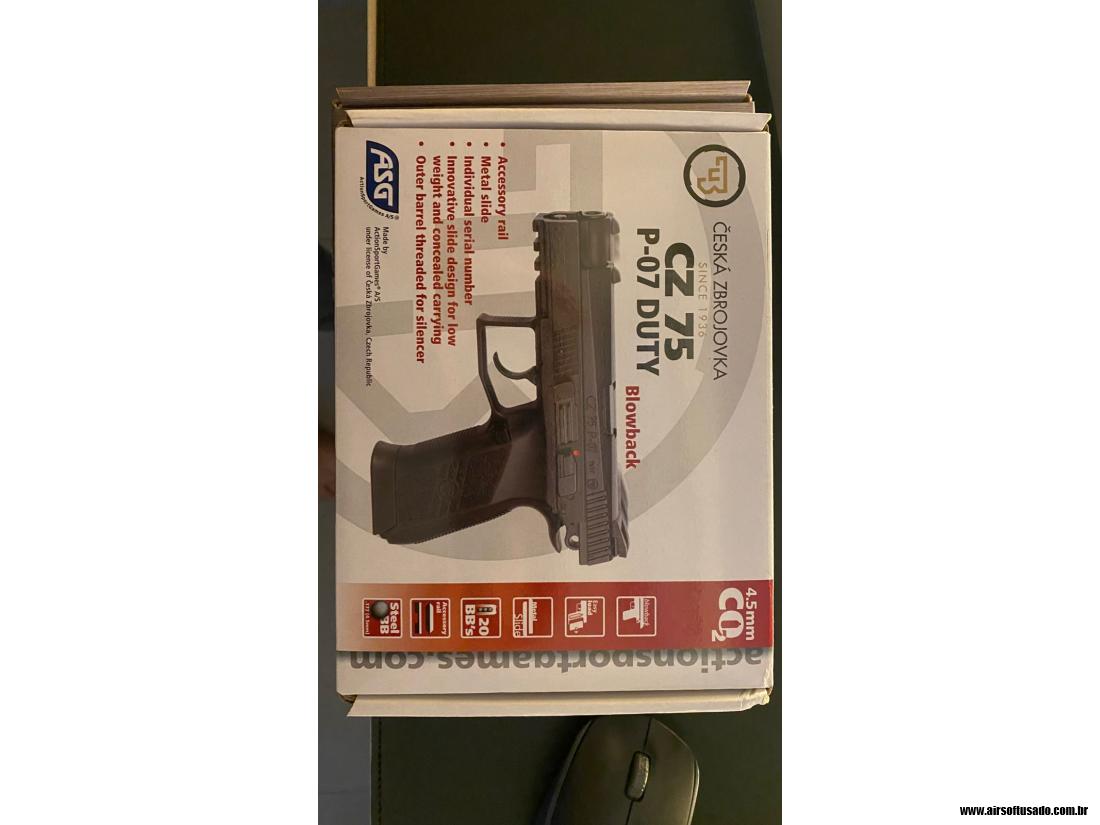 Pistola Co2 CZ 75 P-07 Duty