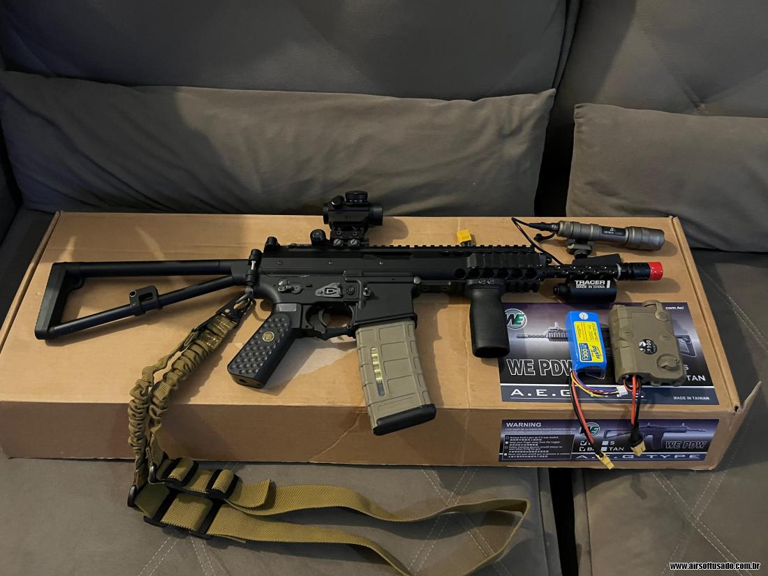AEG M4 PDW Fullmetal WE
