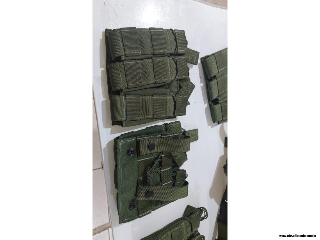 Lote Chest rig com Bolsos