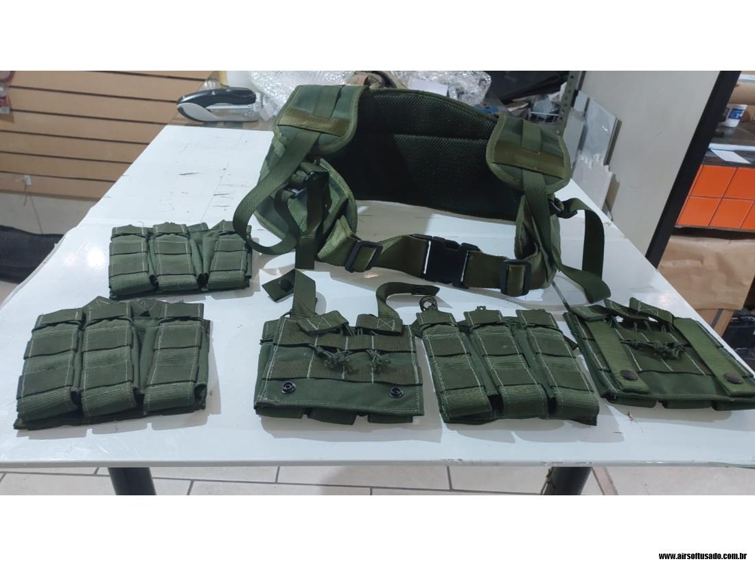 Lote Chest rig com Bolsos
