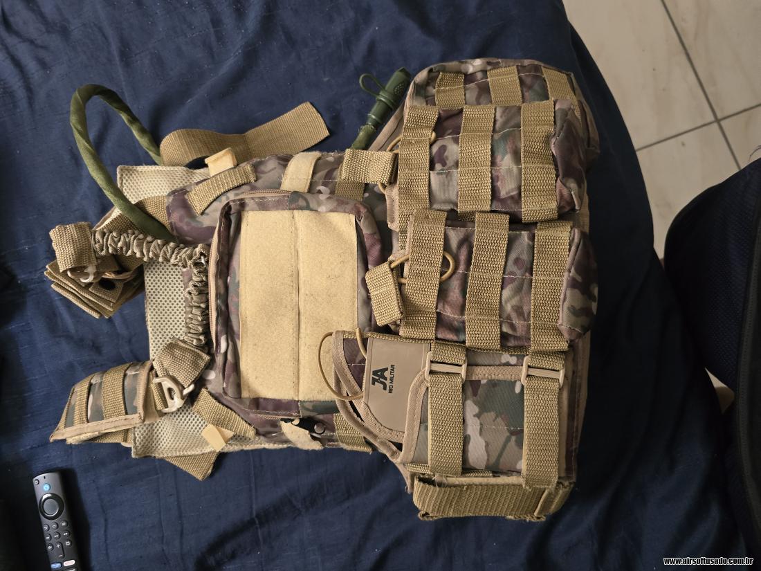 Colete modular de airsoft