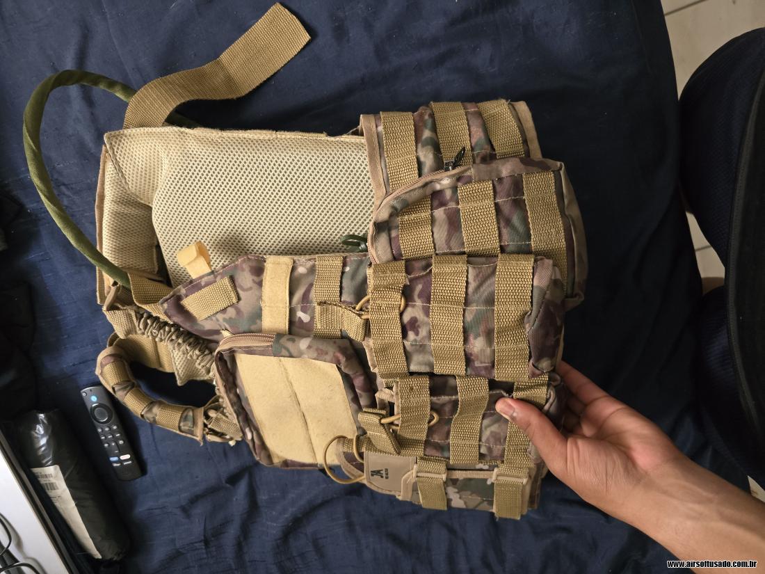 Colete modular de airsoft