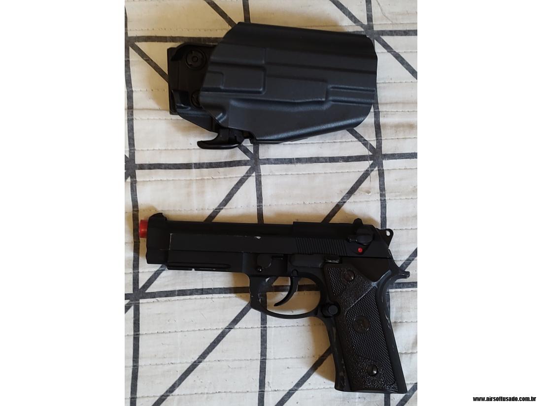 PISTOLA AIRSOFT M9A1 KJW GBB 6