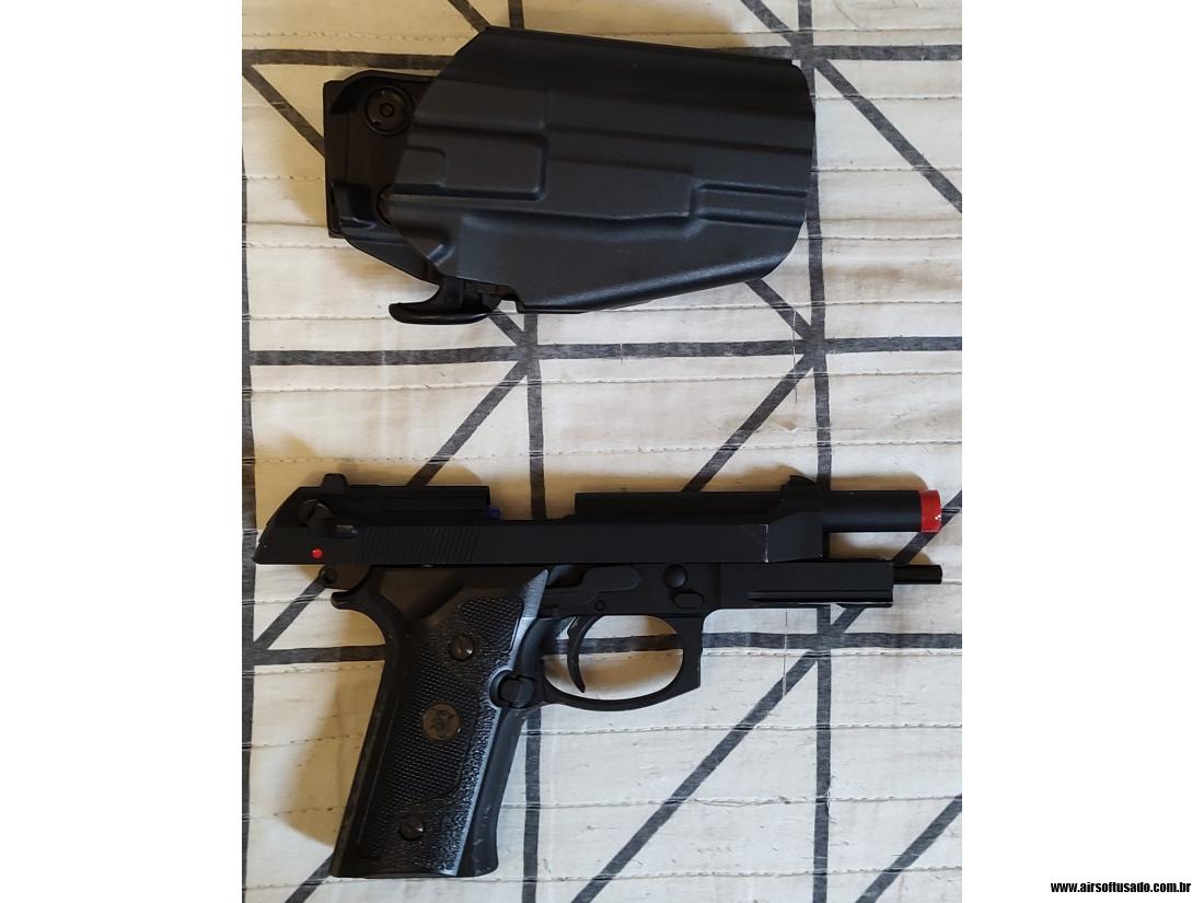 PISTOLA AIRSOFT M9A1 KJW GBB 6