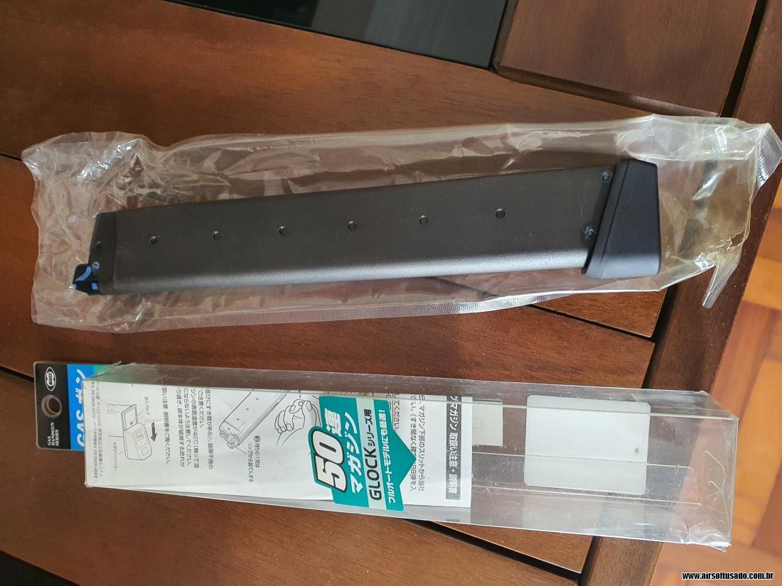 carregador estendido glock 18c
