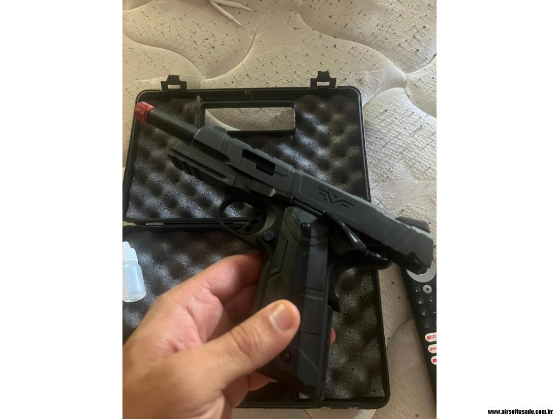 Pistola Airsoft GBB 1911 Redwi